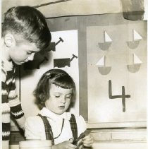 Jan Gulliford and an Unidentified Child